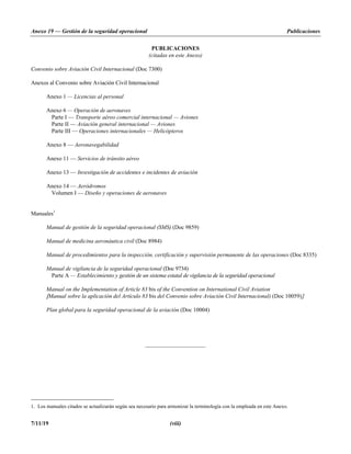 An19 gestion de seguridad operacional - ed2 | PDF