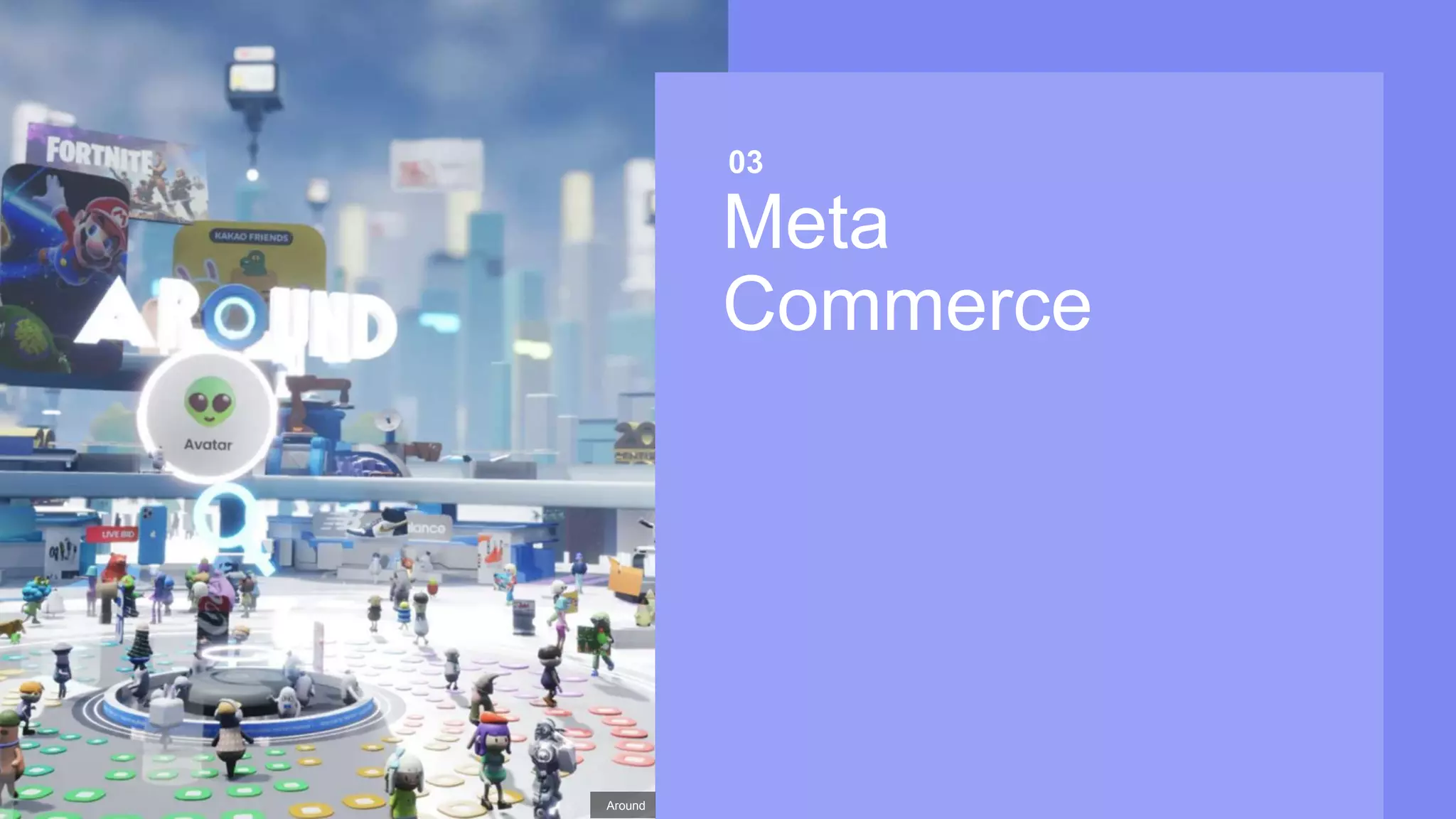 Meta
Commerce
03
Around
 