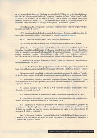 Ofício Circular n°11/2015/ANA - PRODES 2015