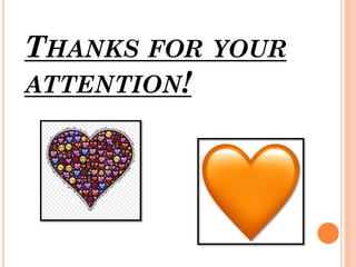 THANKS FOR YOUR
ATTENTION!
 