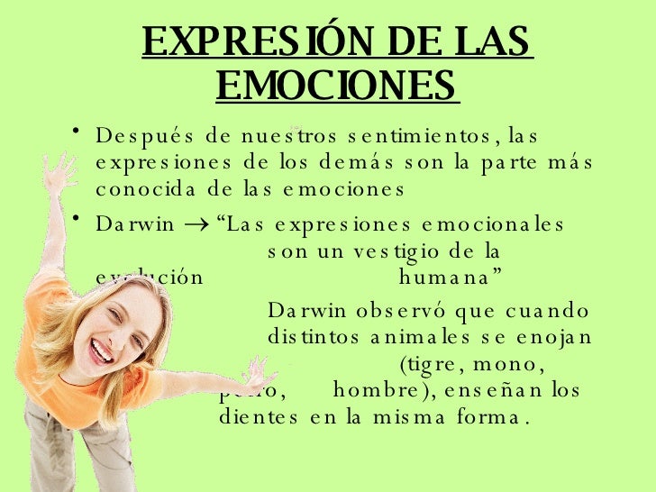 Expresion De Las Emociones Expresion De Las Emociones