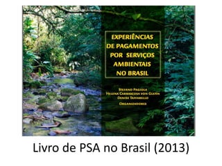 Livro de PSA no Brasil (2013)
 