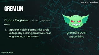 Introduction to Chaos Engineering | SRECon Asia - Ana Medina | PDF