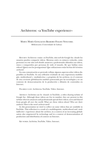 VIII Congreso ANABAD