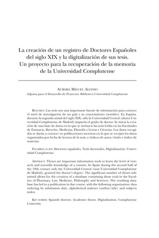 VIII Congreso ANABAD