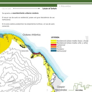 3. Antecedentes
Carácter del Territorio- Uso de Suelo
 
