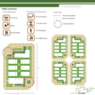 12. Propuesta de Proyecto
- Detalles de Manzanas
 