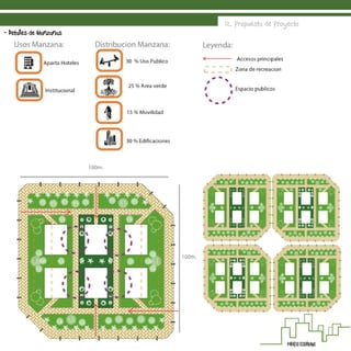12. Propuesta de Proyecto
- Detalles de Manzanas
 