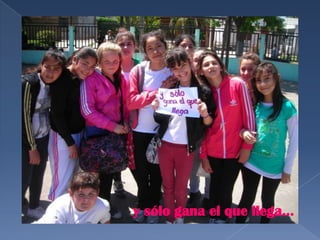 y sólo gana el que llega…

 