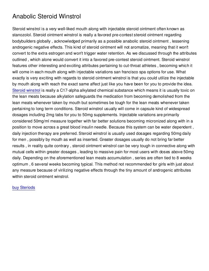 Steroids are bad essay
