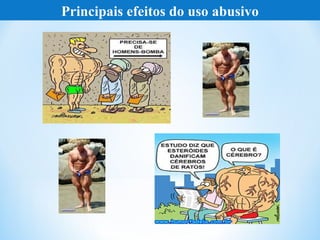 Principais efeitos do uso abusivo
 