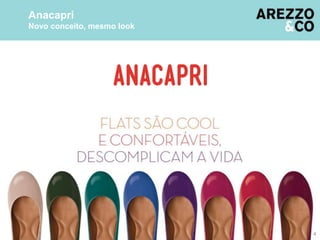 Anacapri
Novo conceito, mesmo look
4
 
