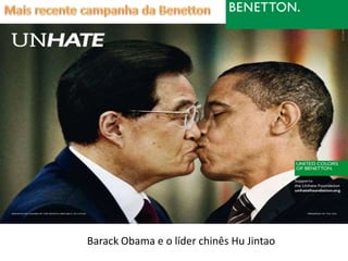 Barack Obama e o líder chinês Hu Jintao
 
