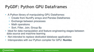 Python, Performance, and GPUs. A status update for using GPU…, by Matthew  Rocklin