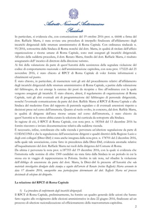 Autorità Nazionale Anticorruzione
Presidente
2
In particolare, si evidenzia che, con comunicazione del 19 ottobre 2016 pro...