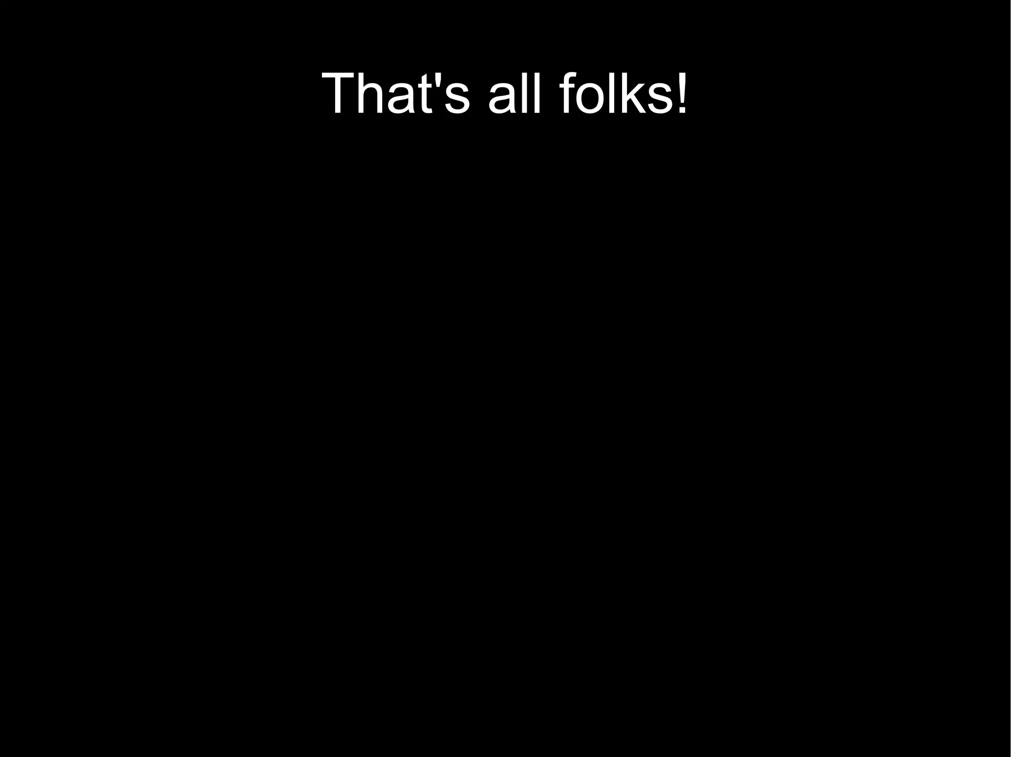 But let's not get ahead of ourselves 