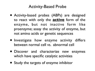 An activity based probe for acyl protein thioesterase 1 | KEY