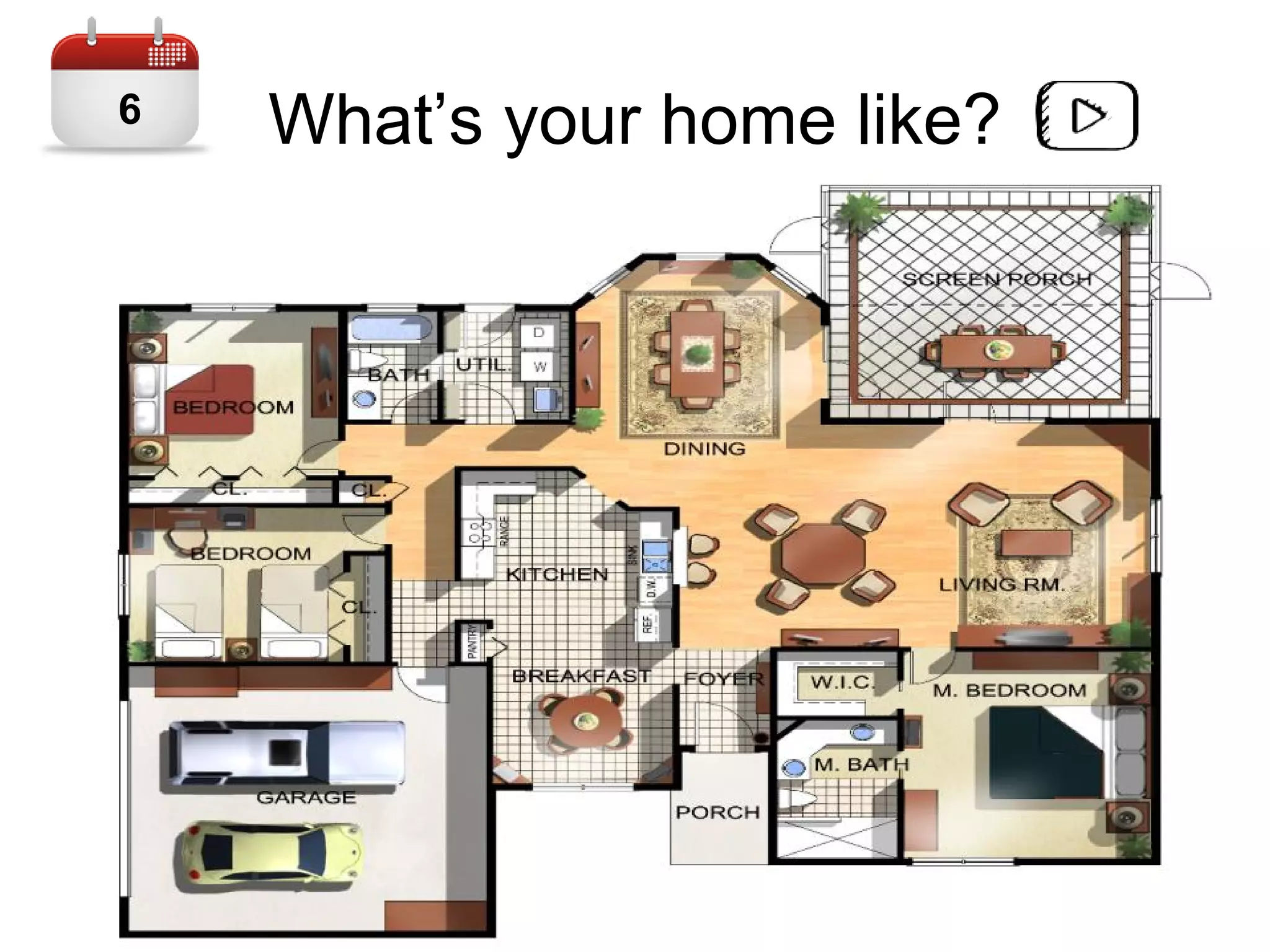 What’s your home like?6
 