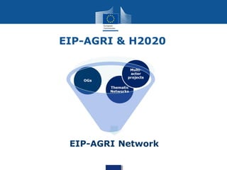 EIP-AGRI & H2020
 