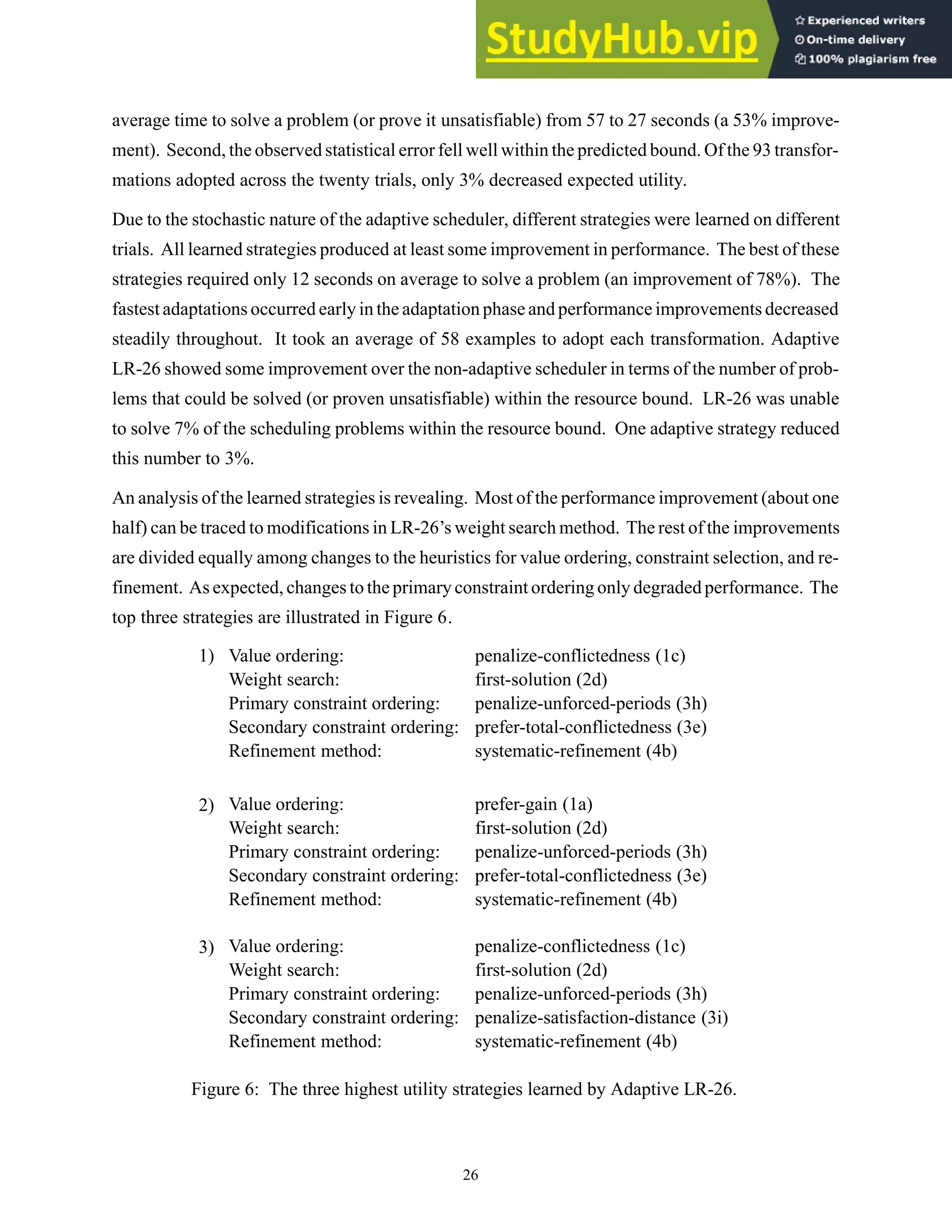 An Adaptive Problem-Solving Solution To Large-Scale Scheduling Problems ...