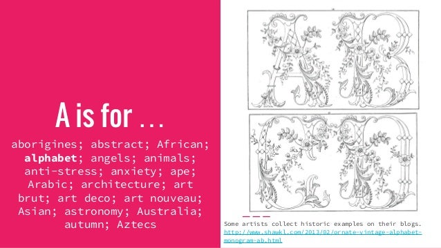 An Adult Coloring Alphabet