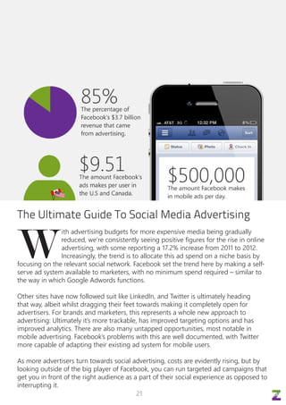 The Ultimate Guide To Social Media Advertising


W
               ith advertising budgets for more expensive media being g...