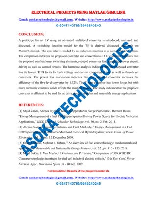 An advanced multilevel converter topology with Reduced switching ...