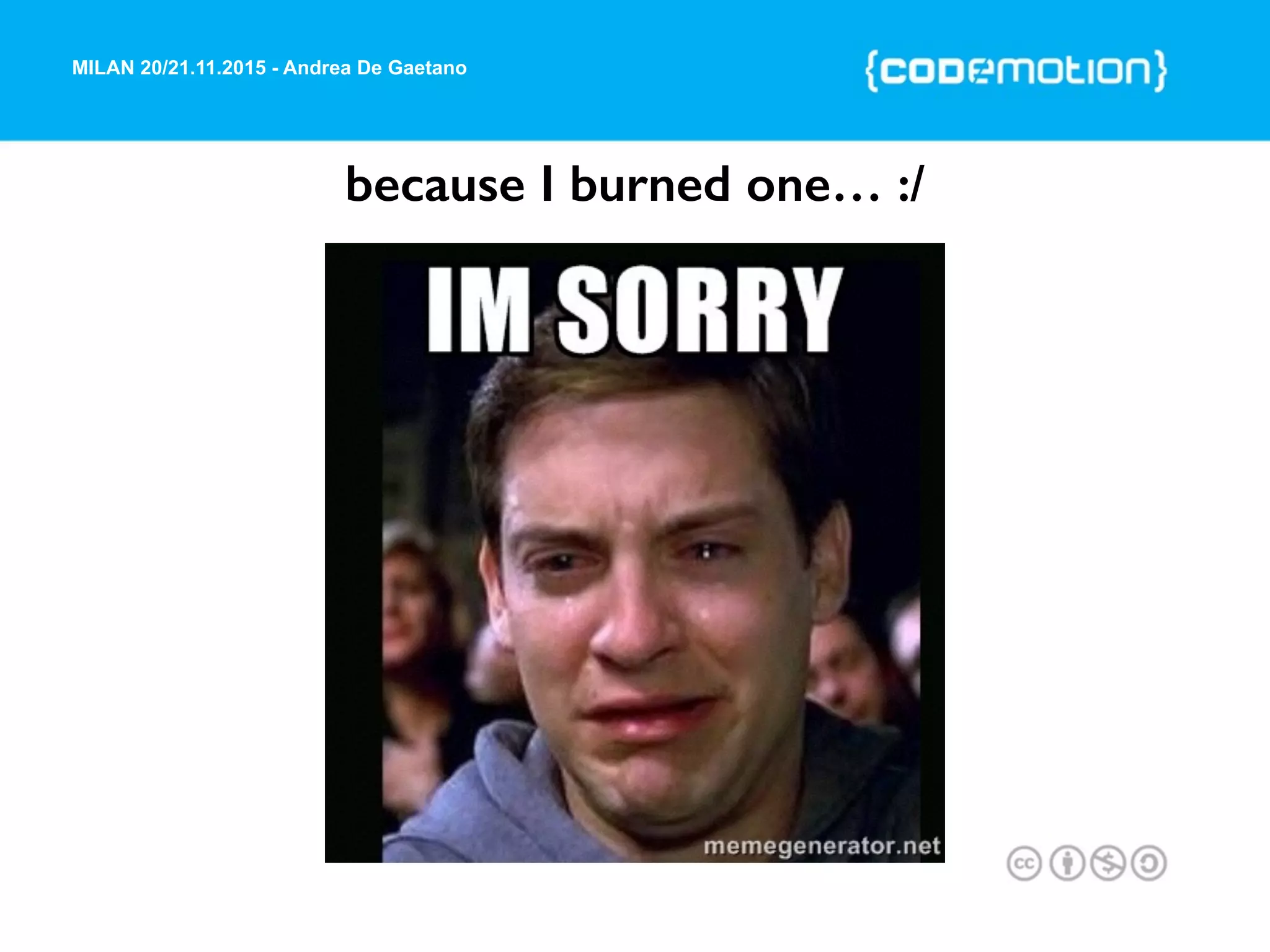 MILAN 20/21.11.2015 - Andrea De Gaetano
because I burned one… :/
 