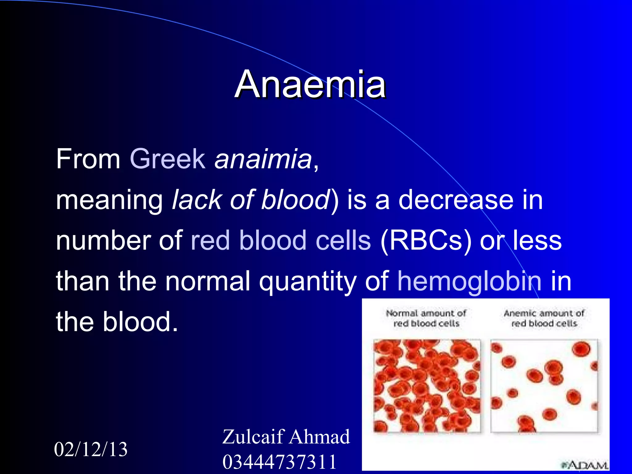 Anaemia