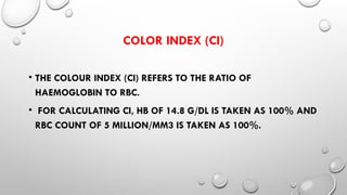 anaemia for MBBS first year Students .pptx
