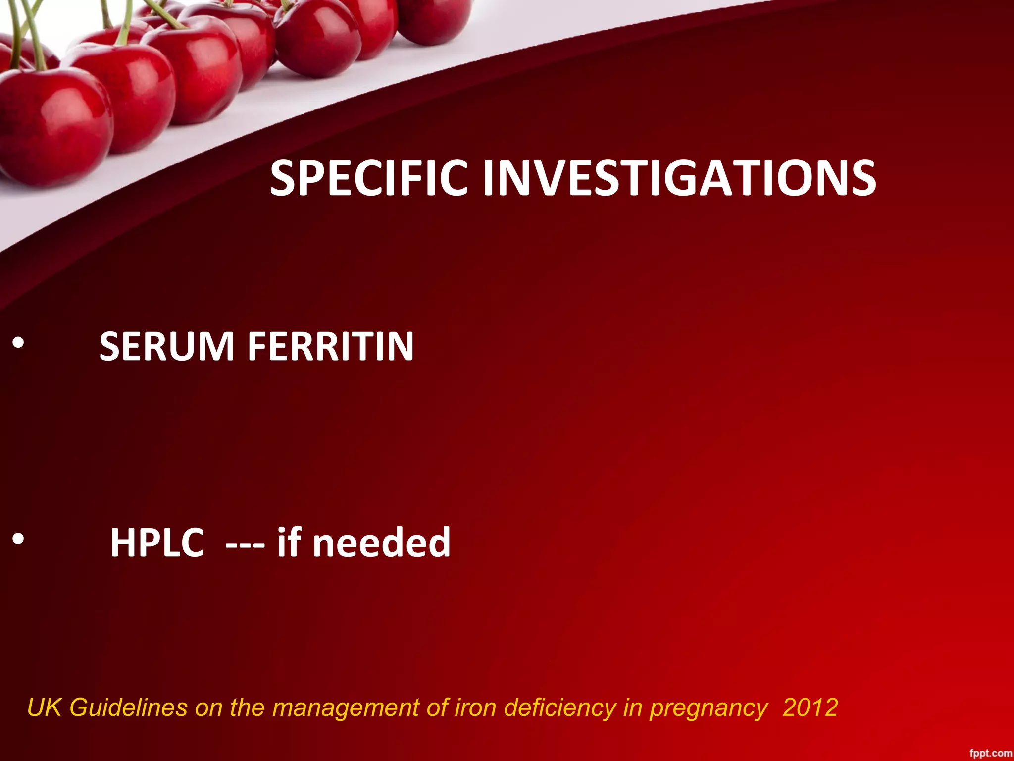 Understanding Iron Deficiency Anaemia (IDA) Lab Test & management with ...
