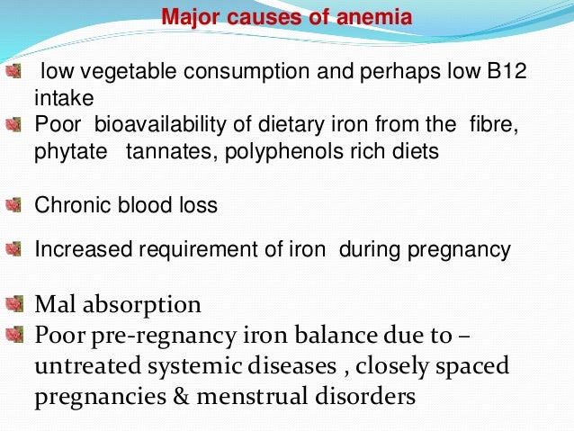 Gestational Diabetes Caused By Poor Diet And Anemia