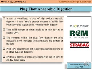 Anaerobic digestion to biogas renewable energy resources def | PDF