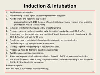 Anaesthesia for Ophthalmology surgery | PPT