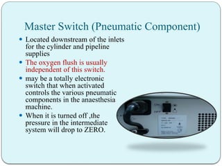 ANAESTHESIA MACHINE -vaporisers, general anesthesia.pptx