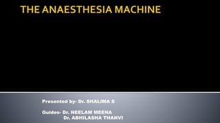 Presented by- Dr. SHALIMA S
Guides- Dr. NEELAM MEENA
Dr. ABHILASHA THANVI
 