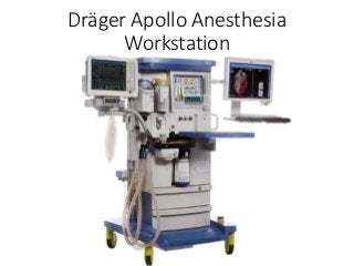 Dräger Apollo Anesthesia
Workstation
 