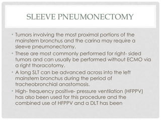 Comprehensive Anaesthesia Management for Lung Volume Reduction and ...