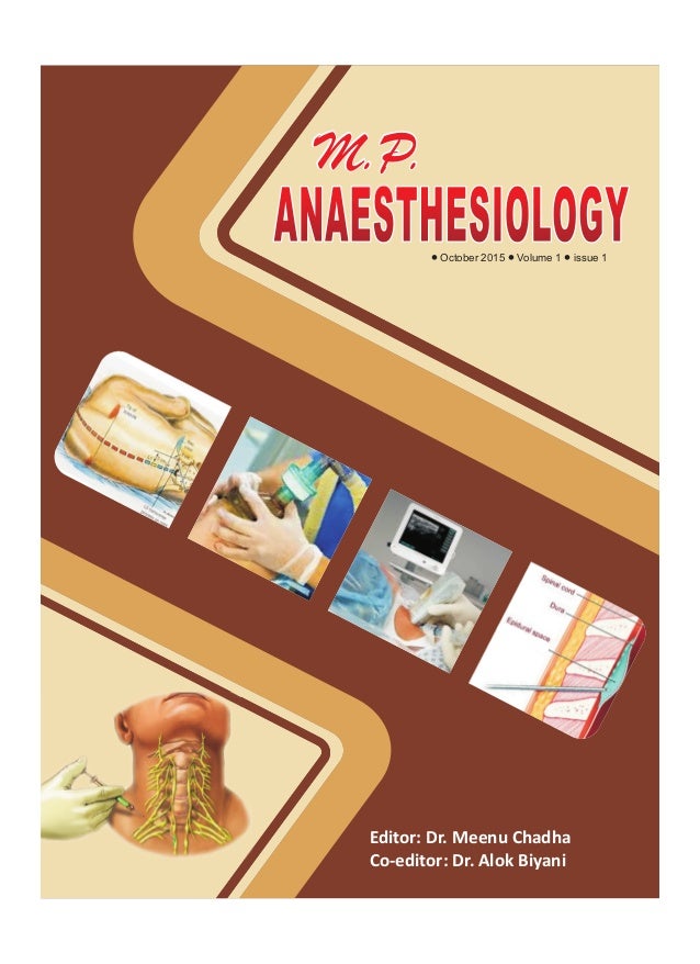 mp journal of anesthesiology vol 1 rp lumber flyer