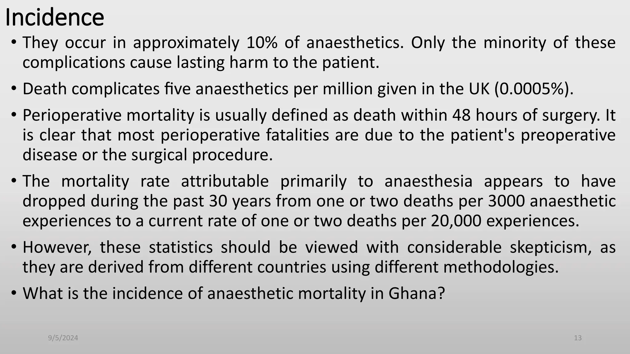 Anesthesia Problems ANAESTHETIC COMPLICATIONS- INTRODUCTION.pptx
