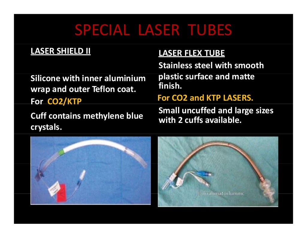Anaesthetic considerations for laser surgery