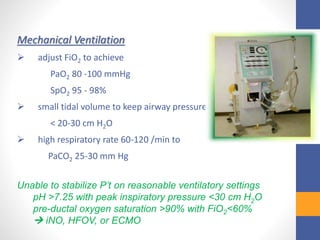 Anaesthetic management of tracheoesophageal fistula and congenital ...