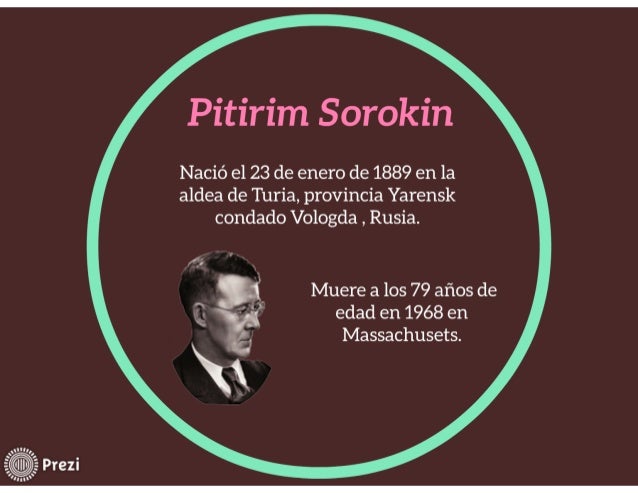 Pitirim Sorokin