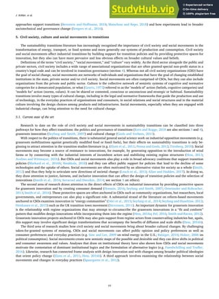 An Agenda For Sustainability Transitions Research State Of The Art And ...