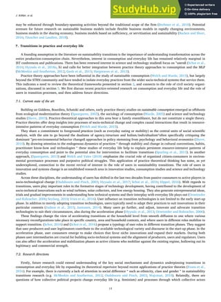 An Agenda For Sustainability Transitions Research State Of The Art And ...