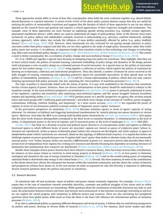 An Agenda For Sustainability Transitions Research State Of The Art And ...