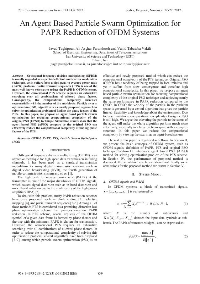 ofdm papr reduction thesis ofdm papr reduction thesis
