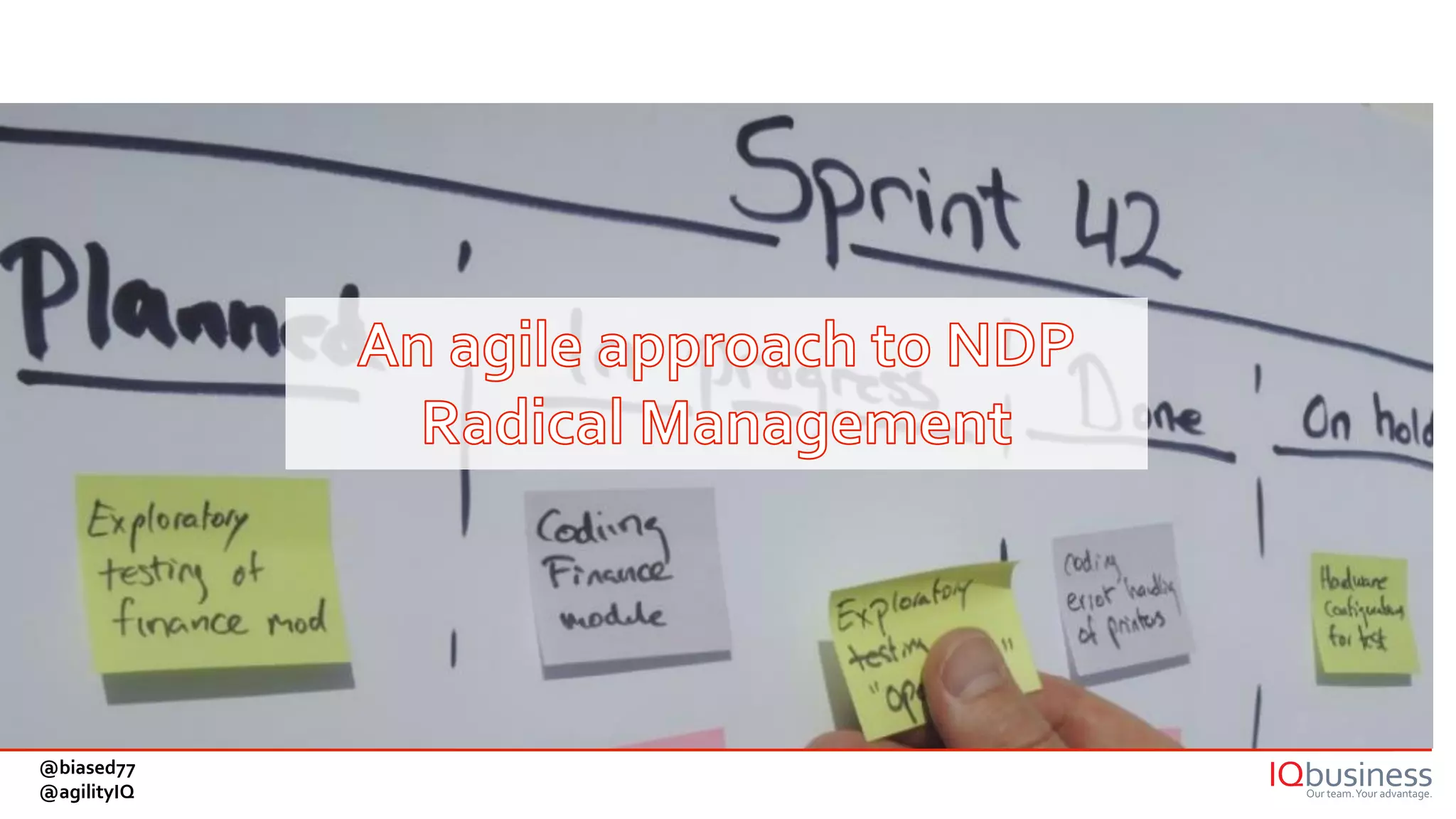 @biased77
@agilityIQ
 