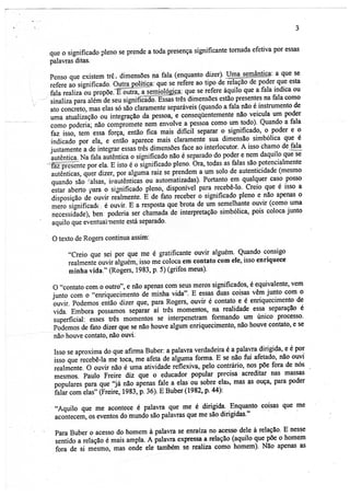 O que é ouvir - Mauro Martins Amatuzzi