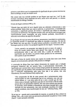 O que é ouvir - Mauro Martins Amatuzzi